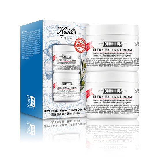 KIEHL'S ULTRA FACIAL CREAM DUO SET *