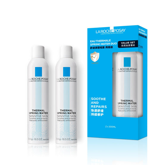 La Roche Posay THERMAL SPRING WATER 300ML, 300ML*2 ***