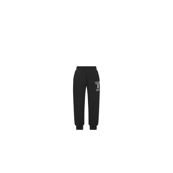4SBK23PANGY900 - Kid Boy's Jersey Pants - 900 Noir