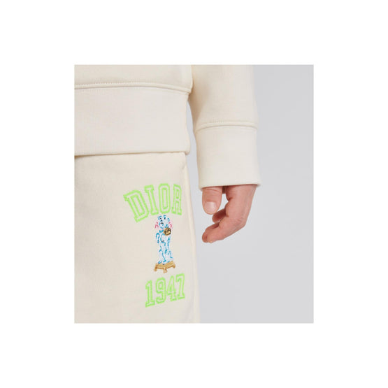 4SBK23SHTGY028 - Kid Boy's Jersey Shorts - 028 Beige