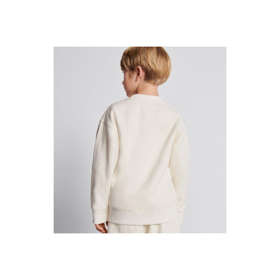 4SBK23SWEGY028 - Kid Boy's Jersey Sweatshirt - 028 Beige