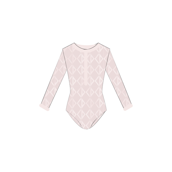 4SBM13SWMAY324 - Kid Girl's Swimsuit - 324 Rose Poudre