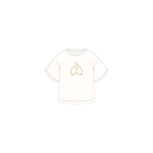 4SBM13TEE3Y014 - Kid Girl's Jersey T-Shirt - 014 Cream