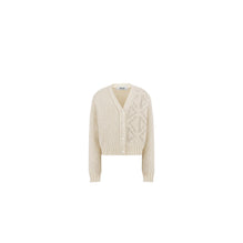4SBM14CARFY010 - Kid Girl's Knit Cardigan - 010 Ivoire