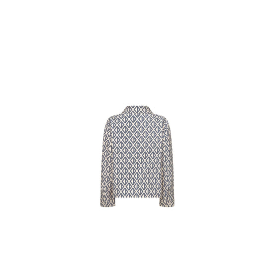 4SBM21PEAAY523 - Kid Boy's Woven Blouson - 523 Bleu