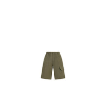 4SBM21SHTLY441 - Kid Boy's Woven Shorts - 441 Kaki