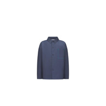 4SBM21SRTFY523 - Kid Boy's Woven Shirt - 523 Bleu