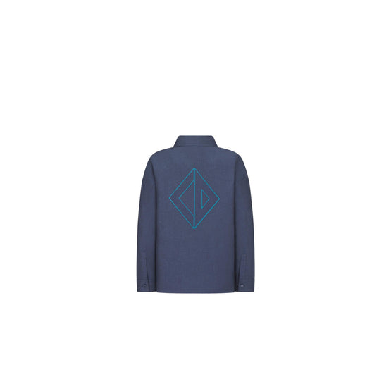 4SBM21SRTFY523 - Kid Boy's Woven Shirt - 523 Bleu