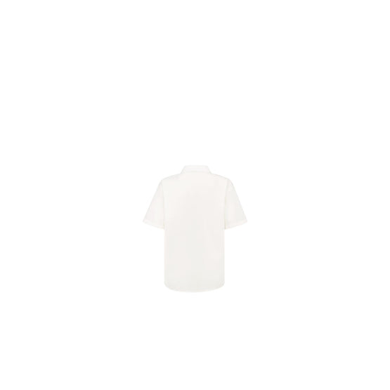 4SBM21SRTJY013 - Kid Boy's Woven Shirt - 013 Blanc Lait