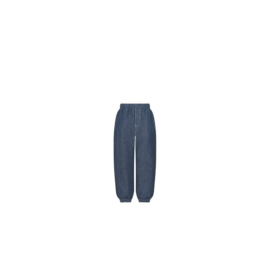 4SBM22PANAY533 - Kid Boy's Denim Pants - 533 Bleu Denim