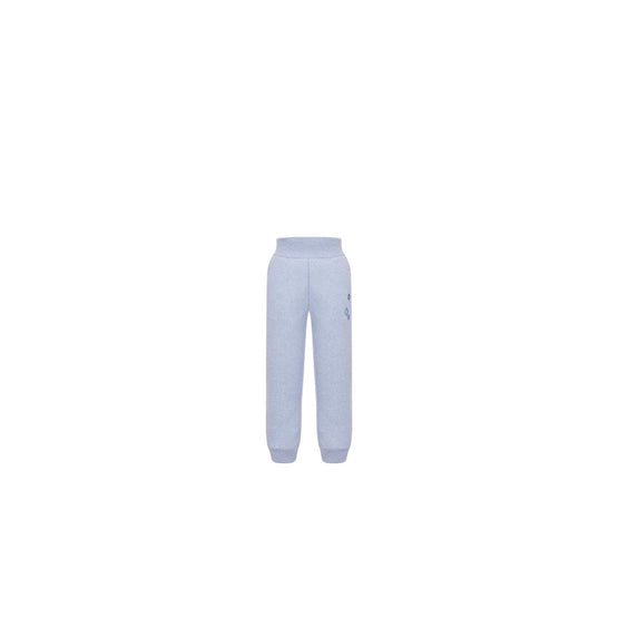 4SBM23PANIY29C - Kid Boy's Jersey Pants - 29C Bleu/Gris
