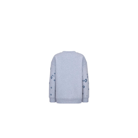 4SBM23SWEHY29C - Kid Boy's Jersey Sweatshirt - 29C Bleu/Gris
