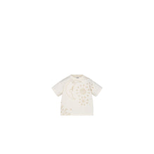 4SBM33TEE6Y014 - New Born Girl's Jersey T-Shirt - 014 Cream