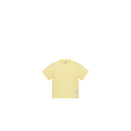 4SBM43TEEMY260 - New Born Boy's Jersey T-Shirt - 260 Jaune