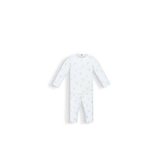 4SBP53KDORY407 - New Born Unisex's Jersey Gift Set - 407 Celadon