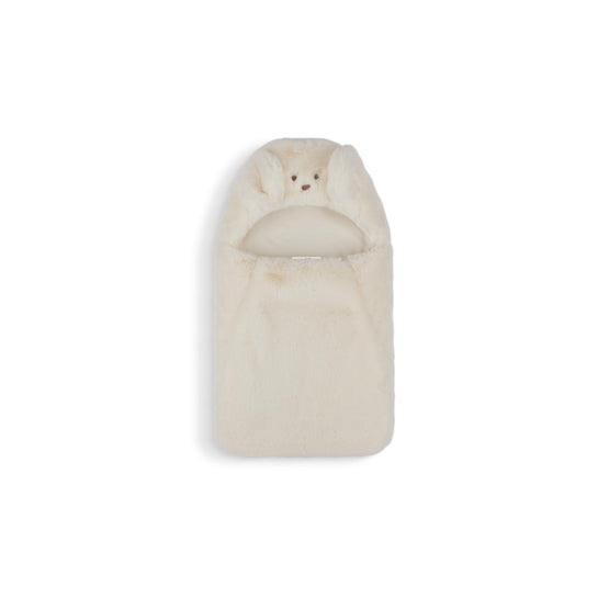 4SBP53NIDOY008 - New Born Unisex's Jersey Bunting Bag - 008 Ecru