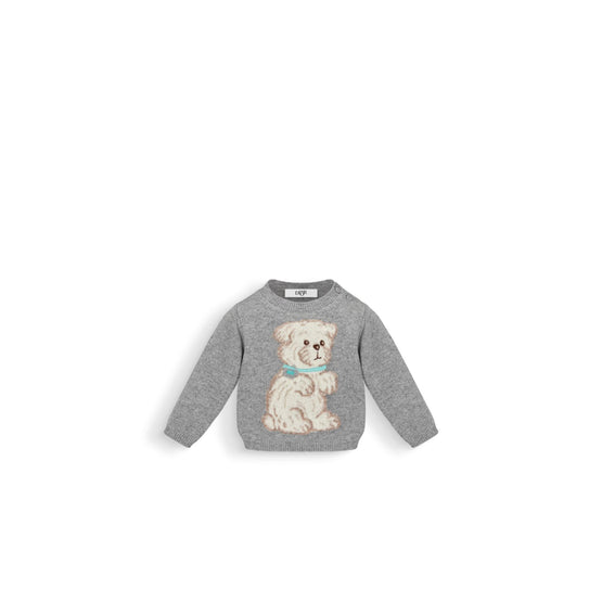 4SBP54KDOPY912 - New Born Unisex's Knit Gift Set - 912 Gris