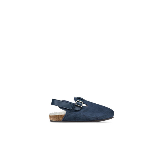 4SBS15SHOMY538 - Kid Girl's Leather Shoes - 538 Bleu Marine