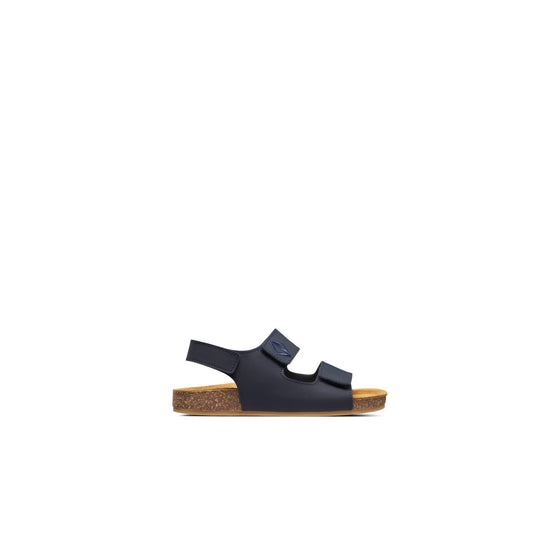 4SBS25SHOEY523 - Kid Boy's Leather Shoes - 523 Bleu