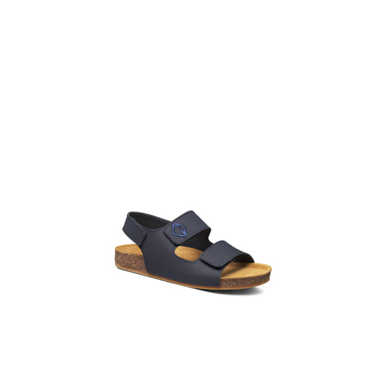 4SBS25SHOEY523 - Kid Boy's Leather Shoes - 523 Bleu