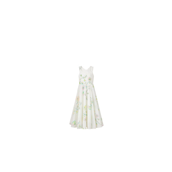 4WBH11DRSBY31H - Kid Girl's Woven Dress - 31H Rose/Multico