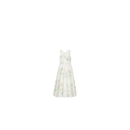 4WBH11DRSBY31H - Kid Girl's Woven Dress - 31H Rose/Multico