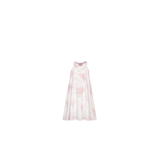 4WBH11DRSSY854 - Kid Girl's Woven Dress - 854 Parme
