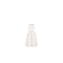 4WBM11DRSJY013 - Kid Girl's Woven Dress - 013 Blanc Lait