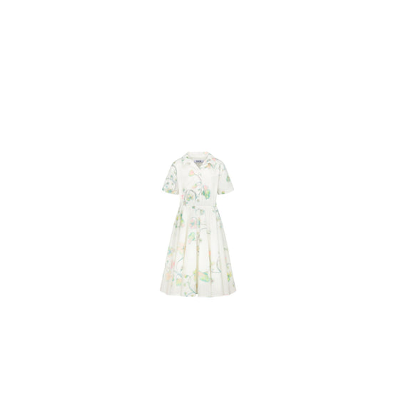 4WBM11DRSPY31H - Kid Girl's Woven Dress - 31H Rose/Multico