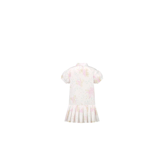 4WBM11DRSUY854 - Kid Girl's Woven Dress - 854 Parme