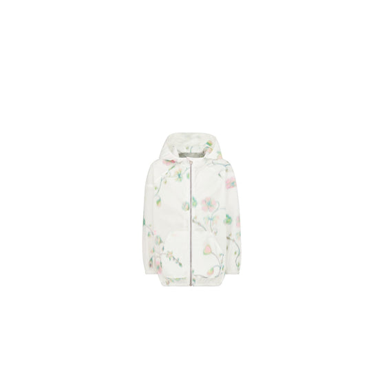 4WBM11RCTBY31H - Kid Girl's Woven Raincoat - 31H Rose/Multico