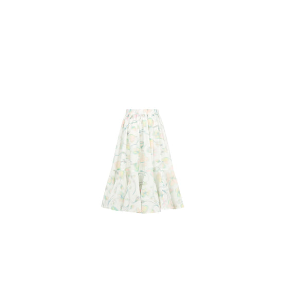 4WBM11SKTBY31H - Kid Girl's Woven Skirt - 31H Rose/Multico
