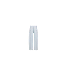 4WBM12PANEY533 - Kid Girl's Denim Pants - 533 Bleu Denim