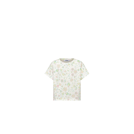 4WBM13TEEBY31H - Kid Girl's Jersey T-Shirt - 31H Rose/Multico