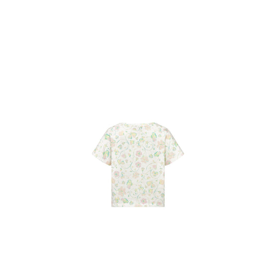 4WBM13TEEBY31H - Kid Girl's Jersey T-Shirt - 31H Rose/Multico