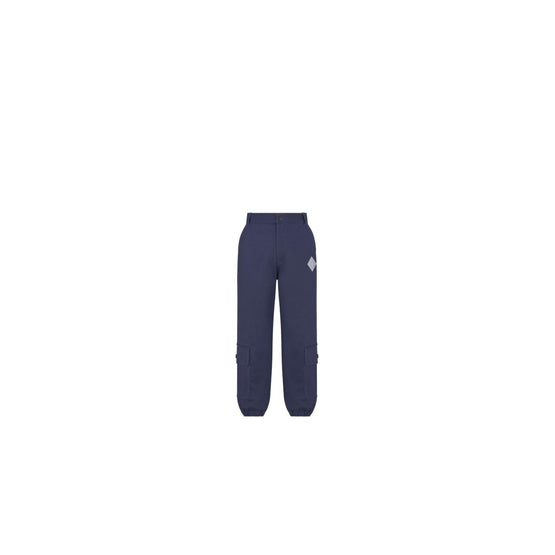 4WBM21PANCY538 - Kid Boy's Woven Pants - 538 Bleu Marine