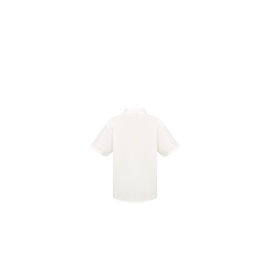 4WBM21SRTOY013 - Kid Boy's Jersey Shirt - 013 Blanc Lait