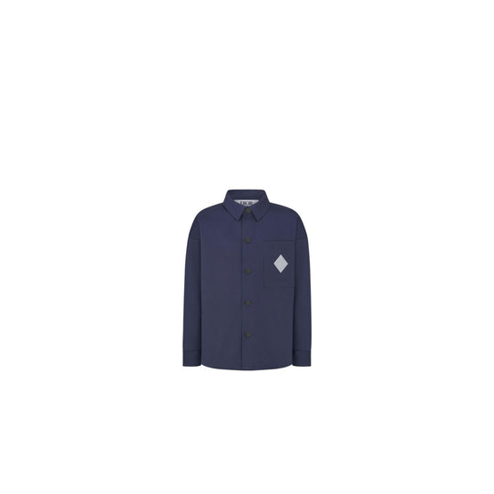 4WBM21SRTPY538 - Kid Boy's Woven Shirt - 538 Bleu Marine