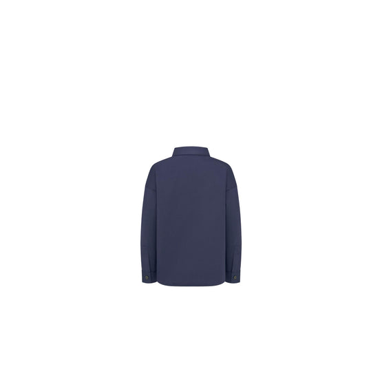 4WBM21SRTPY538 - Kid Boy's Woven Shirt - 538 Bleu Marine