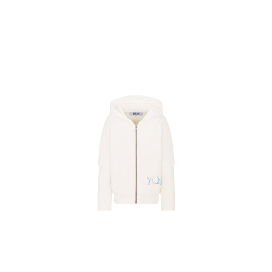 4WBM23CAREY013 - Kid Boy's Jersey Cardigan - 013 Blanc Lait