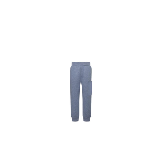 4WBM23PANBY526 - Kid Boy's Jersey Pants - 526 Bleu Gris