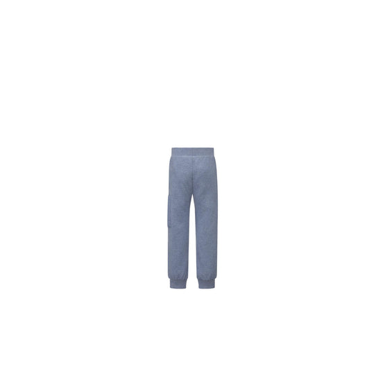 4WBM23PANBY526 - Kid Boy's Jersey Pants - 526 Bleu Gris