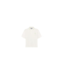 4WBM23POLAY013 - Kid Boy's Jersey Polo - 013 Blanc Lait