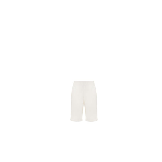 4WBM23SHTEY013 - Kid Boy's Jersey Shorts - 013 Blanc Lait