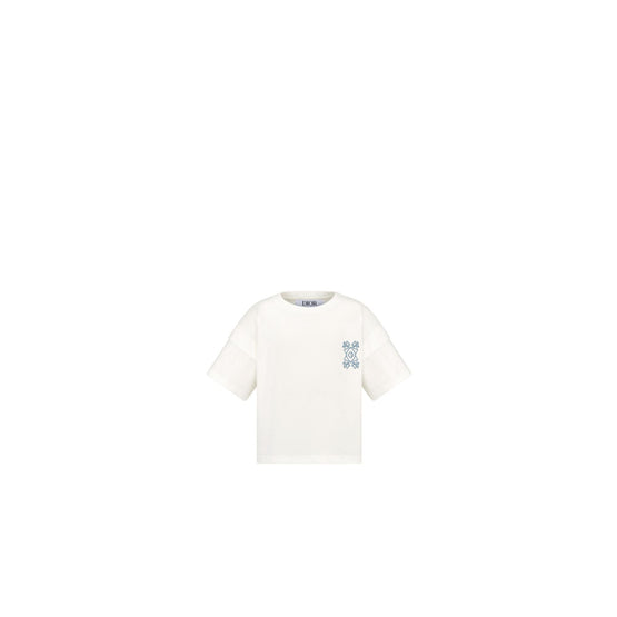 4WBM23TEEEY013 - Kid Boy's Jersey T-Shirt - 013 Blanc Lait