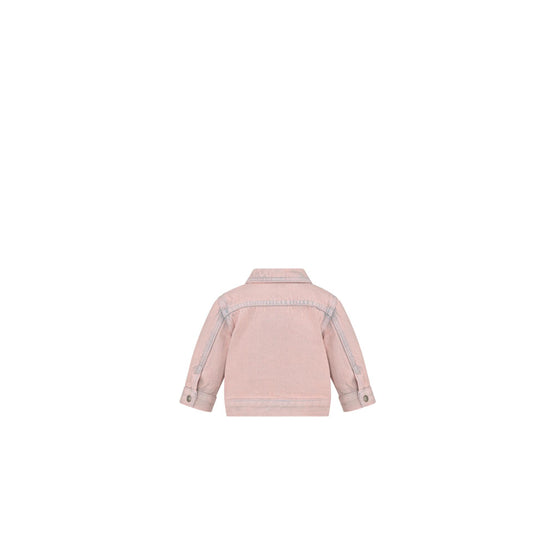 4WBM32JKTEY300 - New Born Girl's Denim Jacket - 300 Rose
