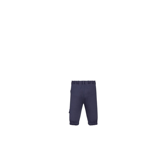4WBM41PANCY538 - New Born Boy's Woven Pants - 538 Bleu Marine