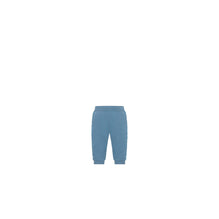 4WBM43PANAY523 - New Born Boy's Jersey Pants - 523 Bleu