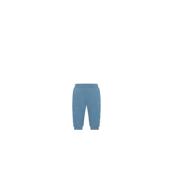 4WBM43PANAY523 - New Born Boy's Jersey Pants - 523 Bleu