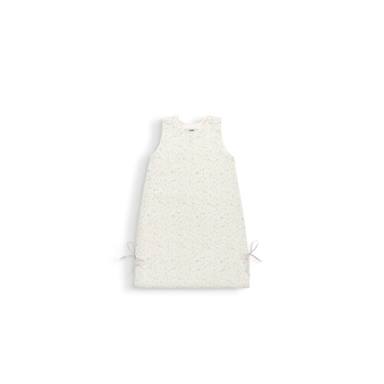 4WBP31TURJY15G - New Born Girl's Woven Turbule Bag - 15G Vert/Rose